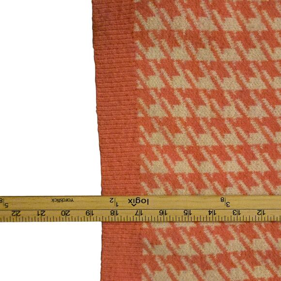 THML Pink Houndstooth Small Cropped Sweater Vest Preppy Clueless Cher - Picture 10 of 10